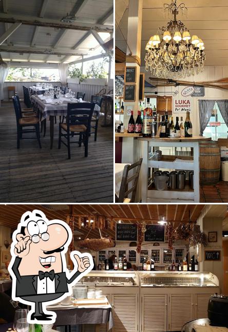 Dai un'occhiata agli interni di Ošterija Pr'Noni