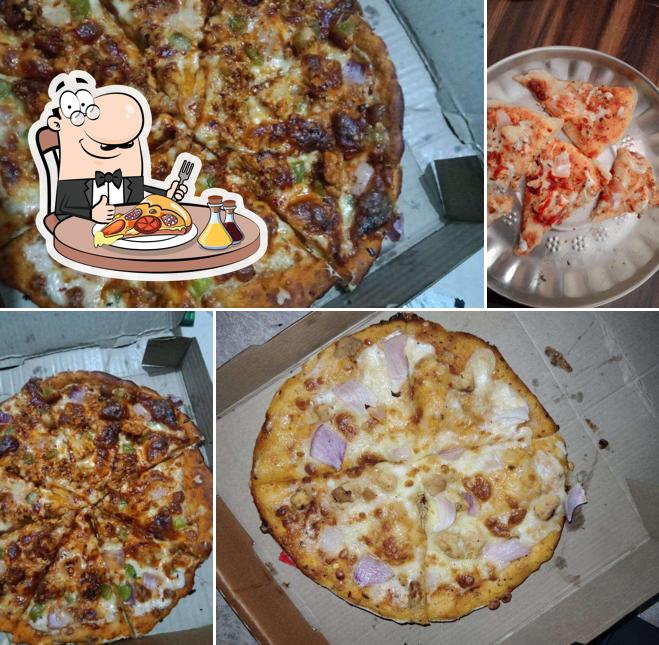 Try out different types of pizza