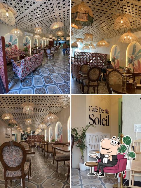 Check out how Cafe De Soleil looks inside