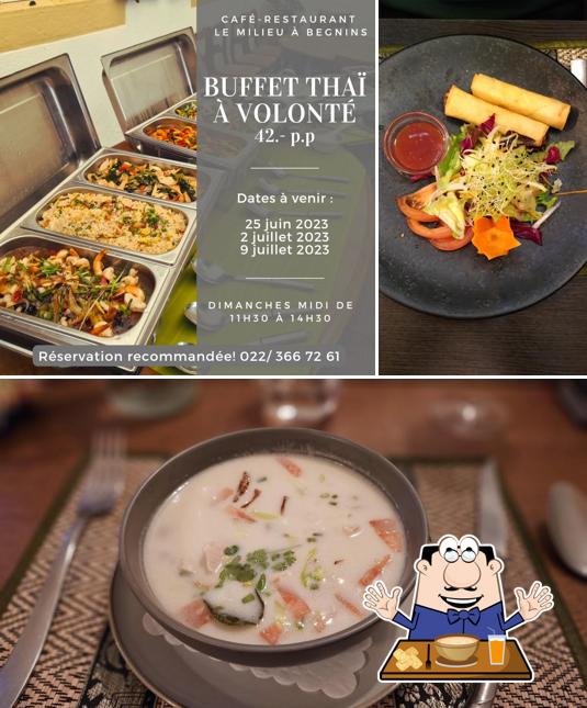 Zuppa di vongole al Le Fromatzet