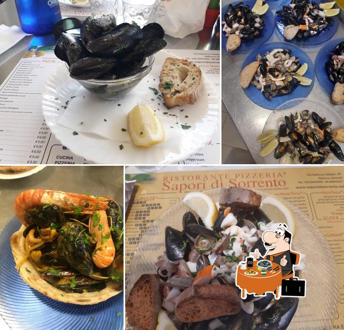 Cozze al Ristorante Pizzeria Sapori di Sorrento