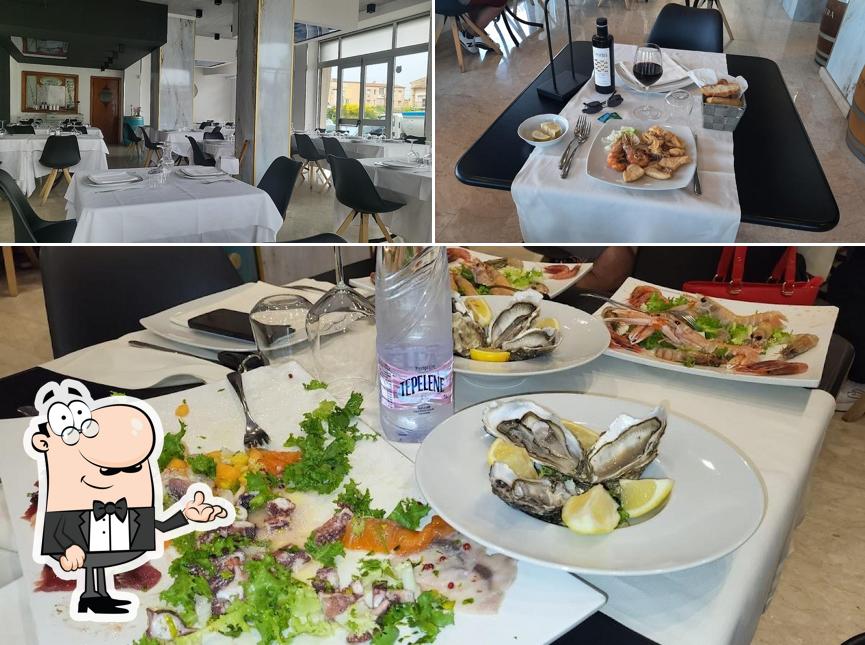 Ristorante Sarago si caratterizza per la interni e cibo