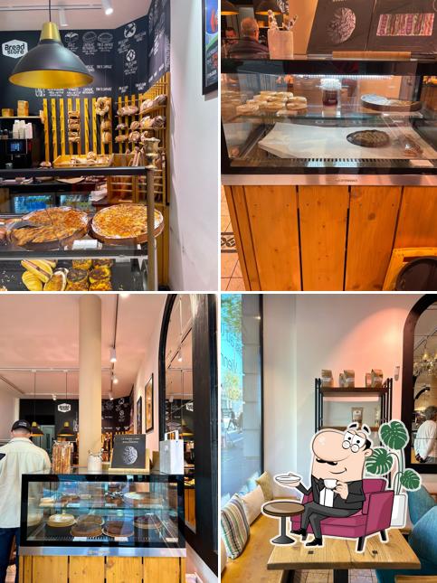 Dai un'occhiata agli interni di Boulangerie Bread Store
