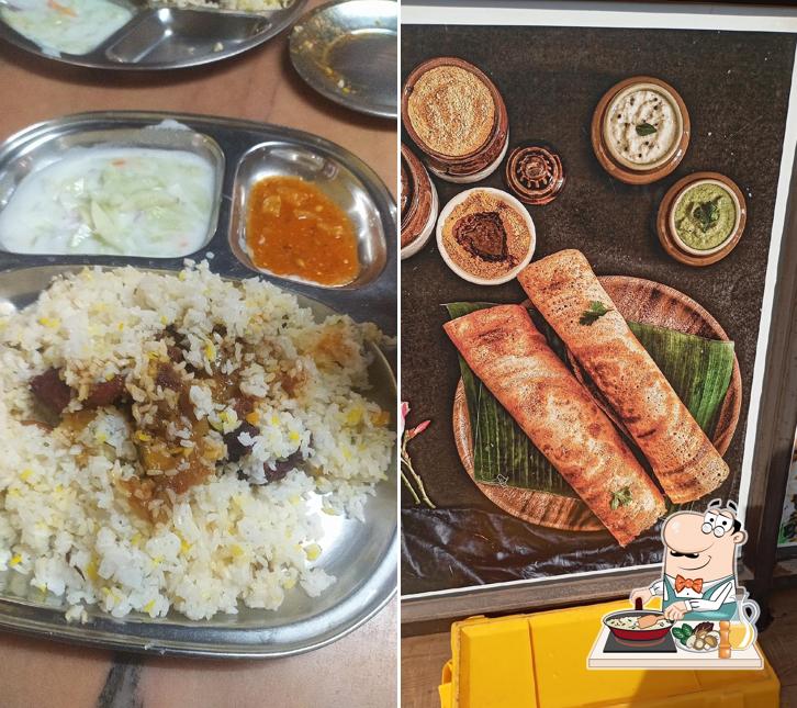 Fried rice at Hotel Krishnabhavan