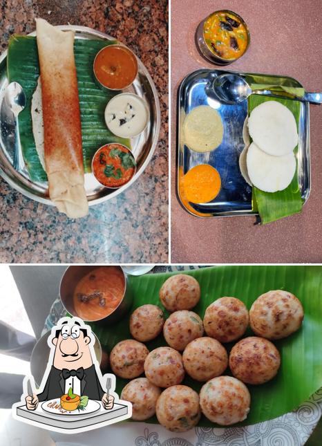 Meals at Murugan Cafe