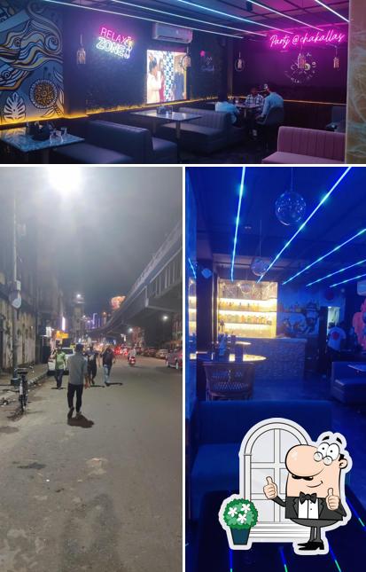 Check out the picture displaying exterior and interior at Chakallas Cafe & Lounge