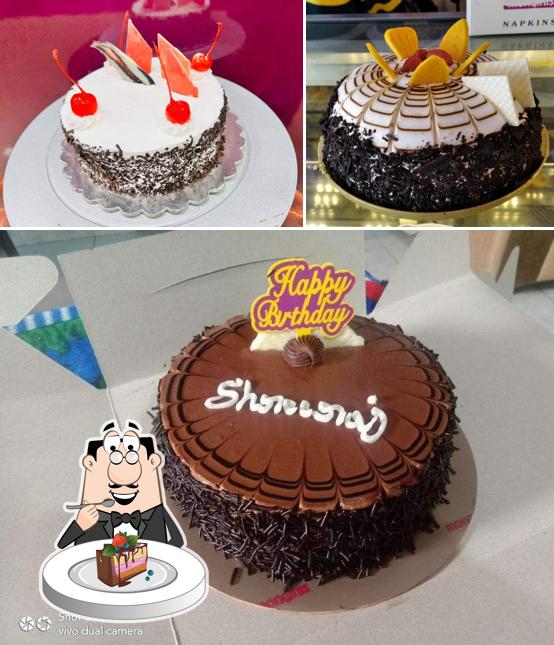 Chocolate cake at Food'z Paradise