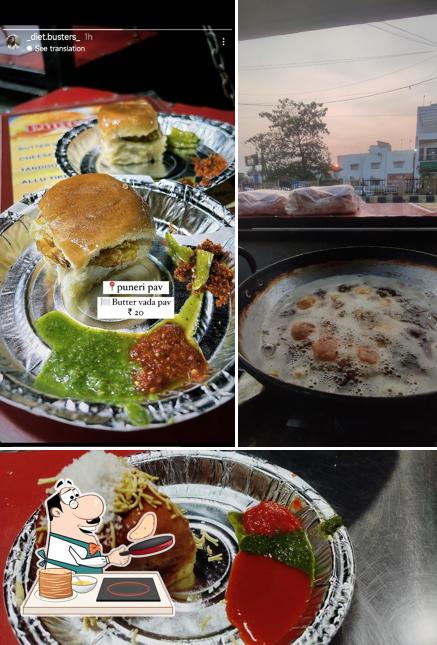 Pancakes at Puneri pav