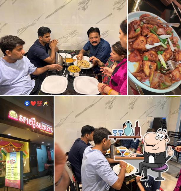 The interior of Spicy Secrets