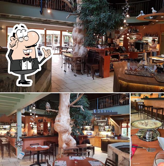 Dai un'occhiata agli interni di Restaurant du Moulin