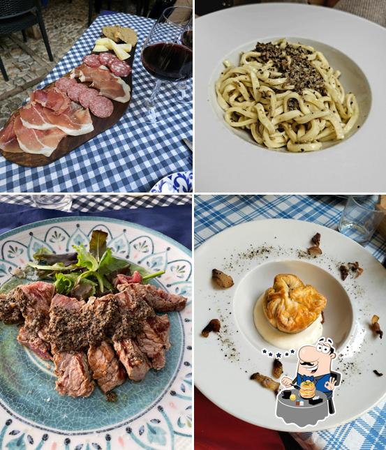 Platti al Cantina de' Corvi