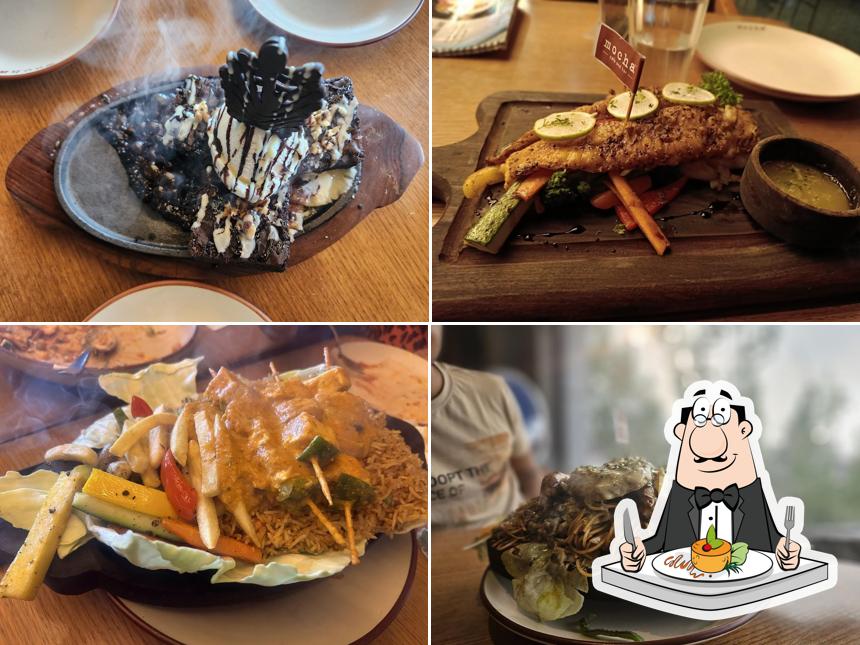 Food at Mocha Café & Bar