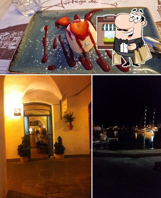 Dai un’occhiata alla foto che presenta la esterno e cibo di Portego De Ma