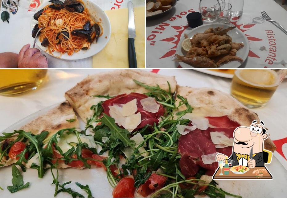 Platti al Pizzeria Bar Trattoria O Sole Mio