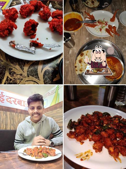 Beef tartare at Hotel Sai Darbar