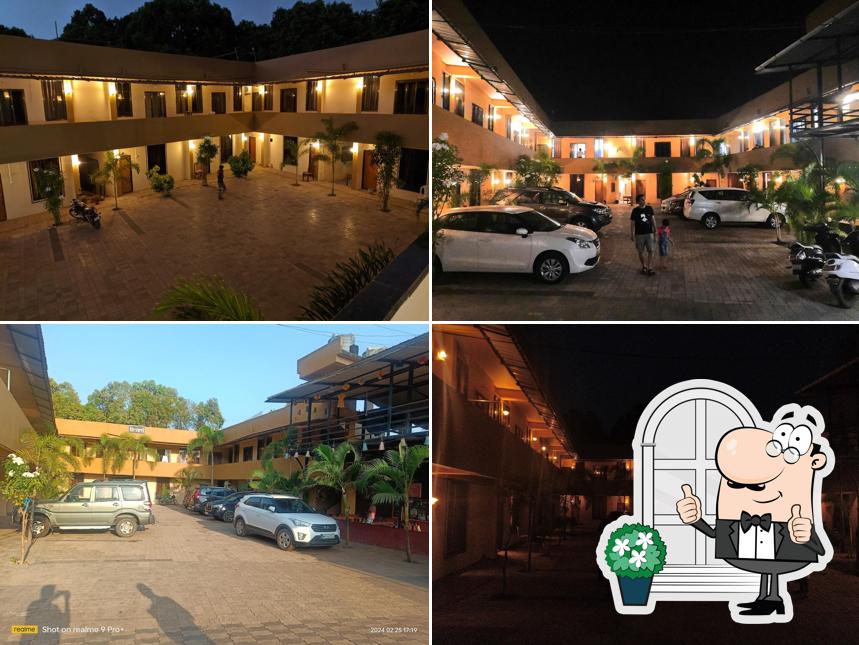 The outside part is an important feature of Chintamani Resort