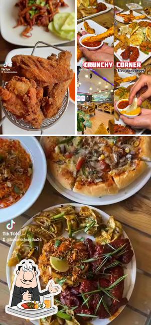 Food at Corner Crunch