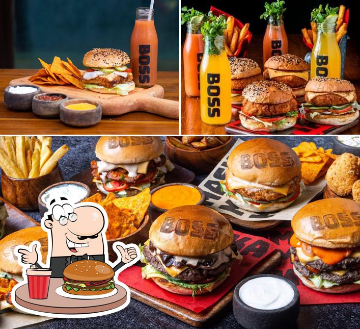 Get a burger at Boss Burger Dadar