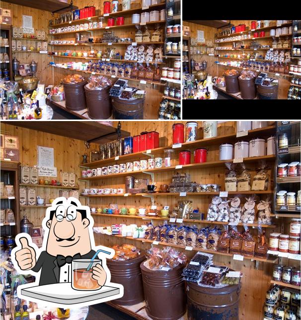 La bevanda e cibo del ristorante