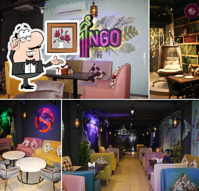 The interior of Flamingo Best Non Veg Restaurant Restaurant Veg Restaurant Fast Food Restaurant In Ludhiana