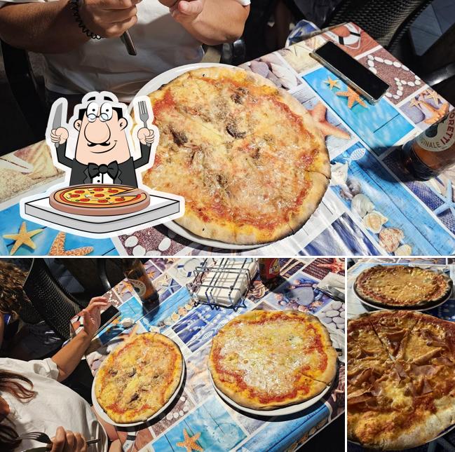 Ordina tra le svariate varianti di pizza