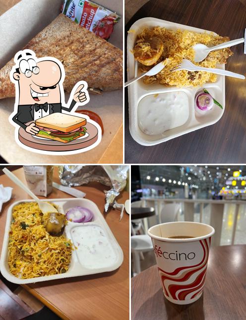 Grilled cheese sandwich at Curry Kitchen