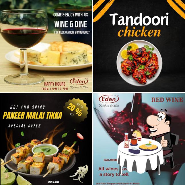 Cheese plate at Eden Kitchen & Bar - Best bar and restaurant in noida