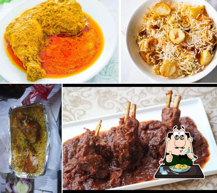 Food at Kolkata Haji Biryani