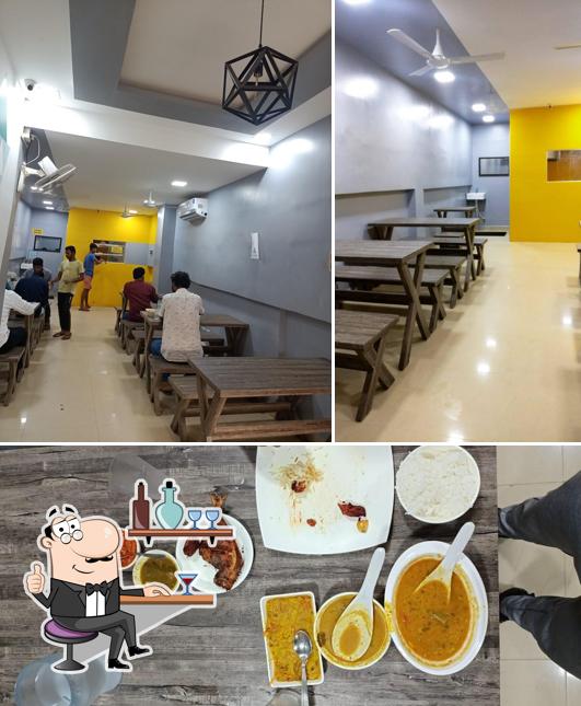Take a look at the image showing interior and seo_images_cat_42 at Lazeez Kitchen Best Homely Food