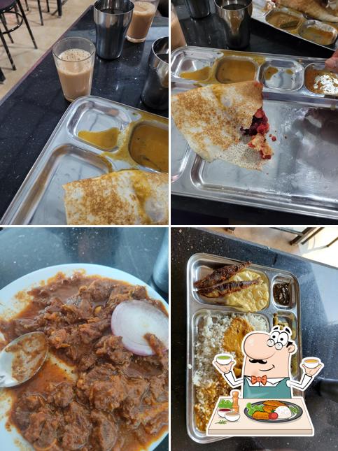 Food at Paroos Hotel