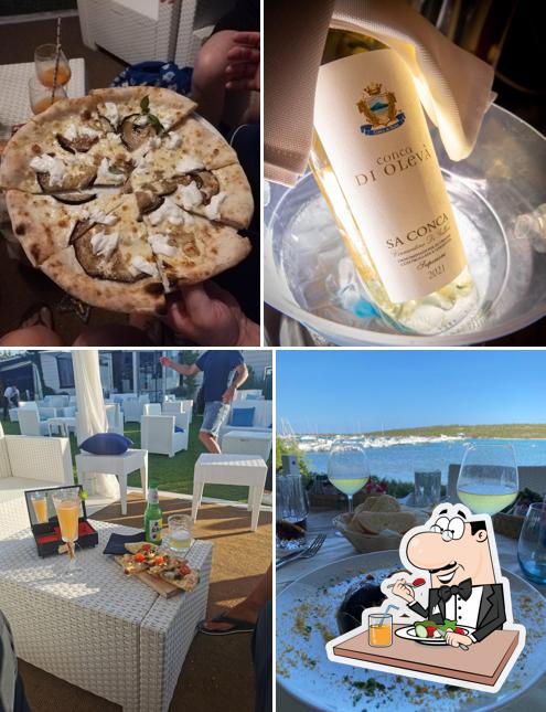 Cibo al Yachting Club Vela Blu