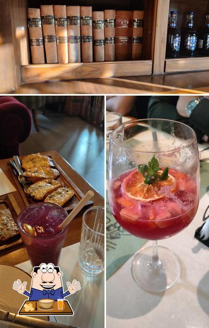 This is the picture depicting food and beverage at The Drawing Room @9