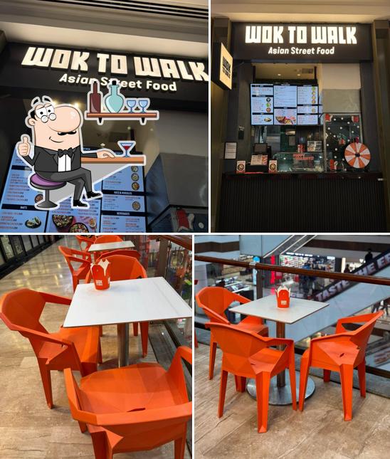 The interior of Wok to Walk