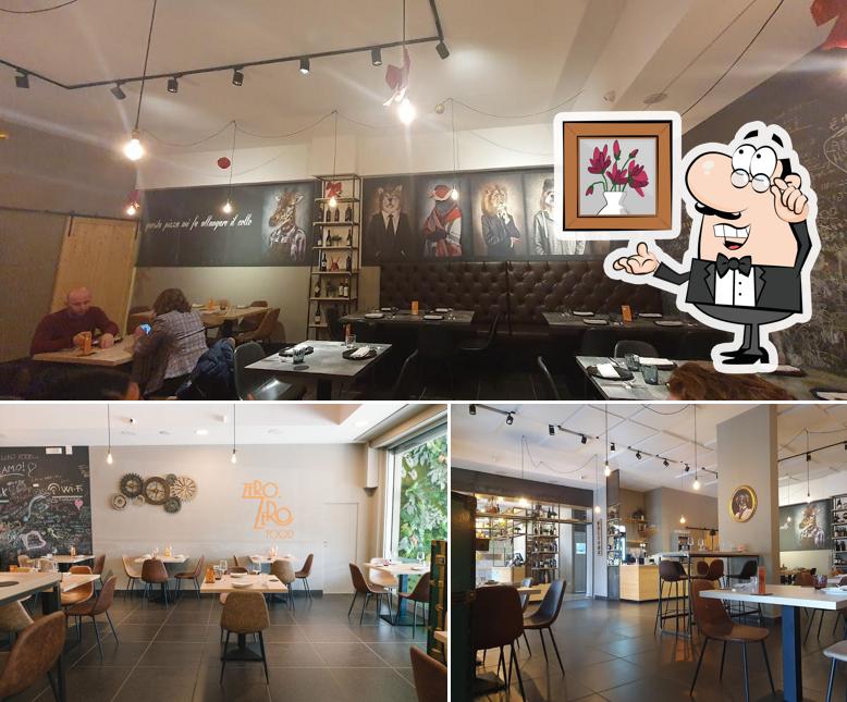 Dai un'occhiata agli interni di Zero.Zero Food