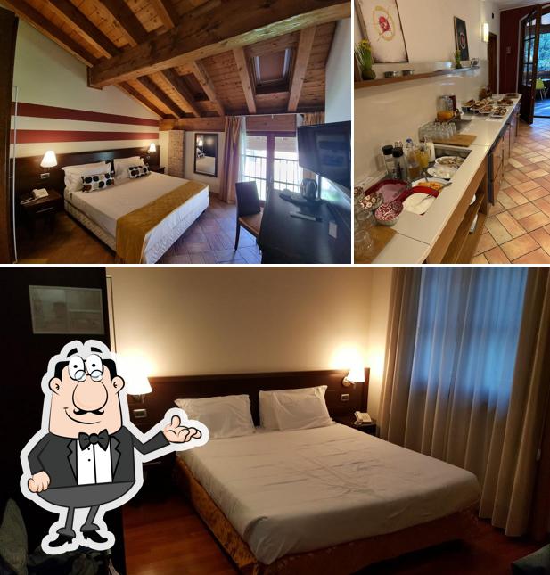 Gli interni di Country Hotel Castelbarco