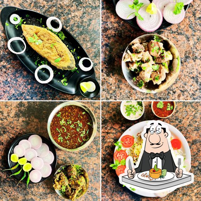 Food at Chingari Restaurant