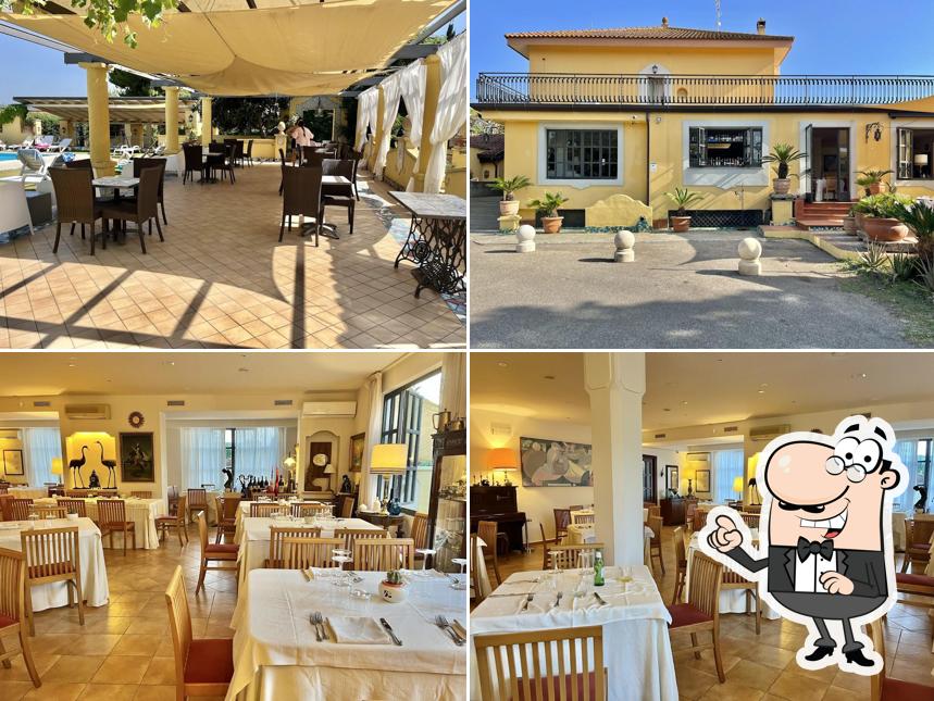 Gli interni di Hotel Villa Rita