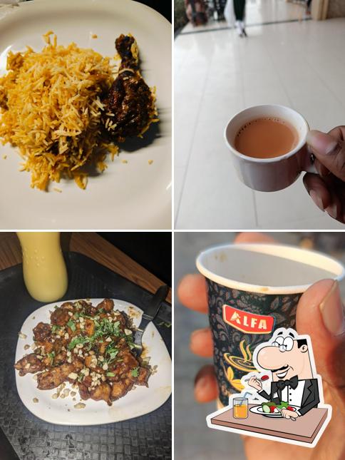 Food at Alfa Downtown, Gannavaram