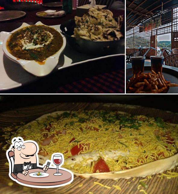 Food at Cafe Village