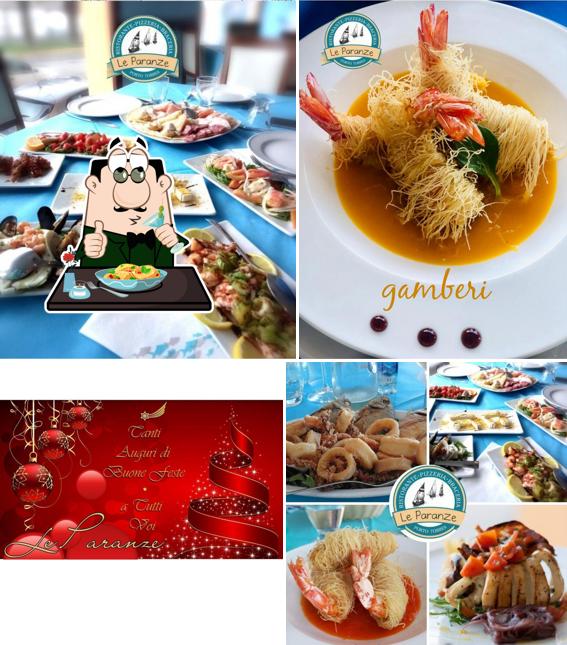 Platti al Ristorante Pizzeria Braceria Le Paranze di Alessandro Usai