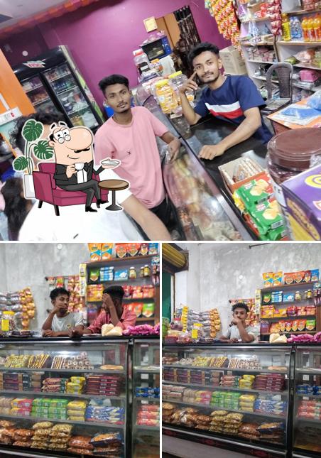 The interior of Sardar bakery