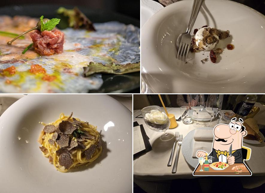 Cibo al Ristorante Piacere