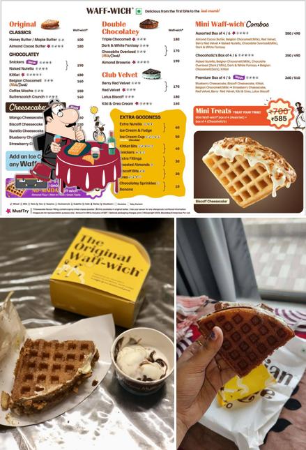 Waffles at The Belgian Waffle Co