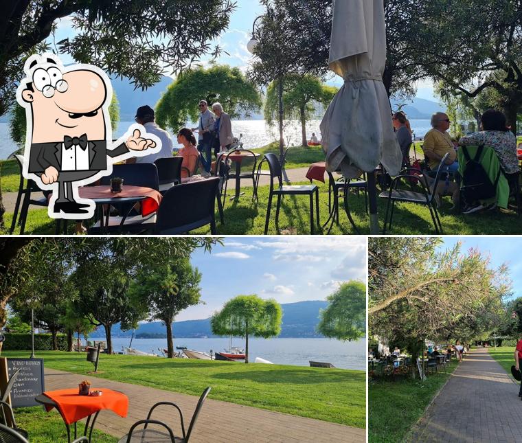 Gli interni di Suna Caffe Bar