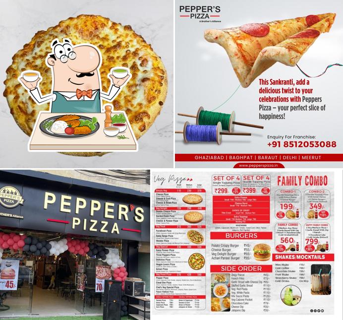 Food at Peppers Pizza - Dadri