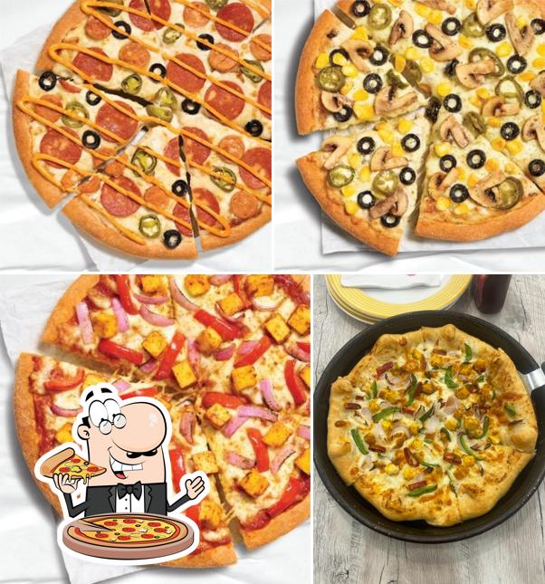 Get pizza at Pizza Hut