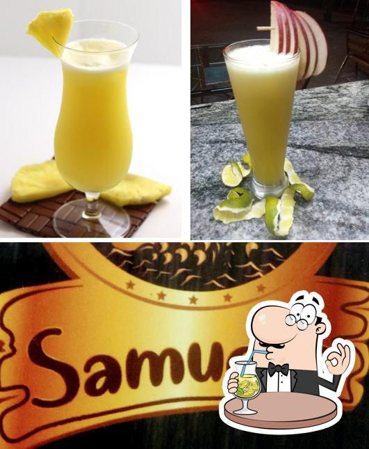 Order a drink from the menu