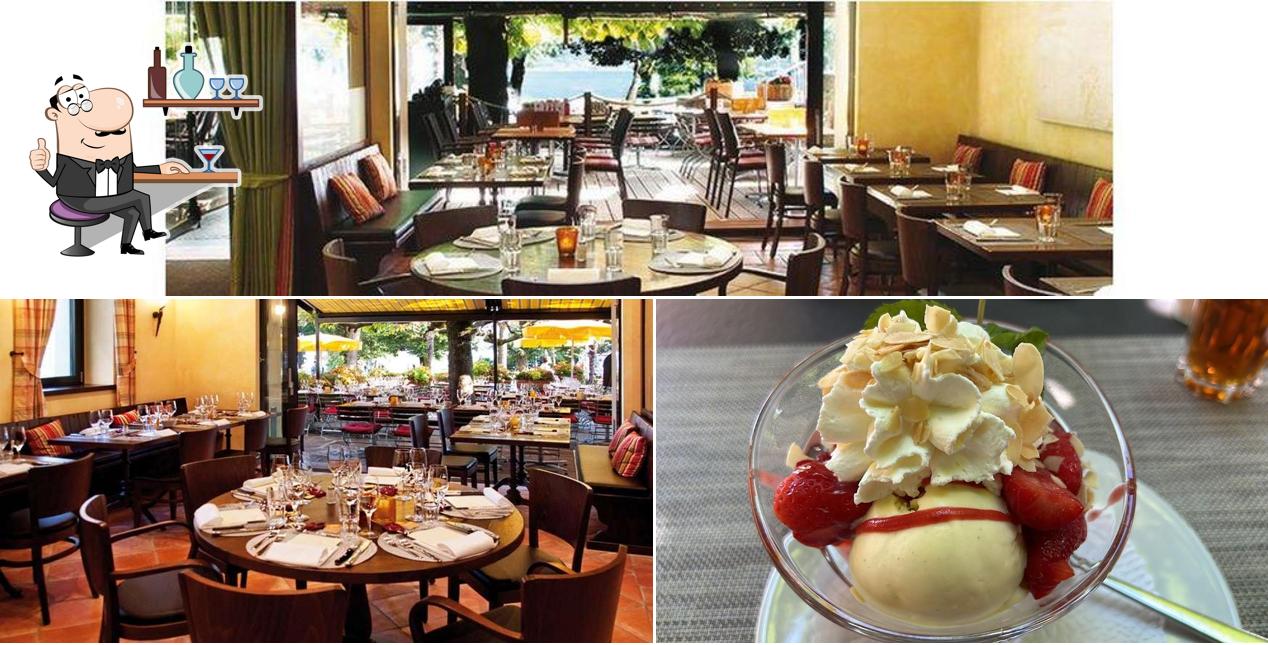 La immagine della interni e cibo di Ristorante Sensi