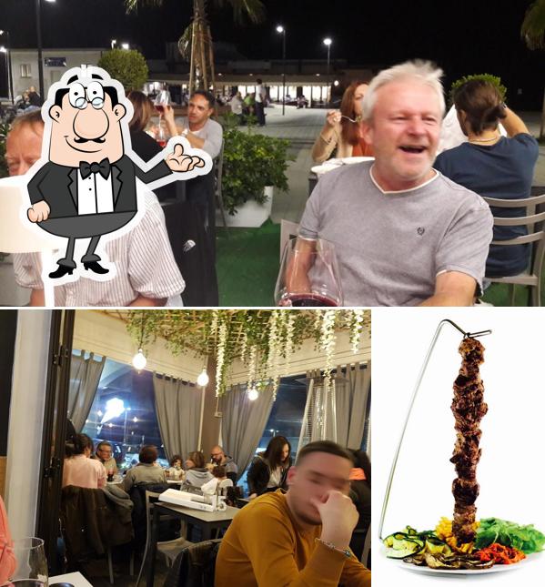 Gli interni di Dal Tramonto All'Alba