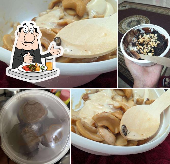Food at Corner House Ice Creams
